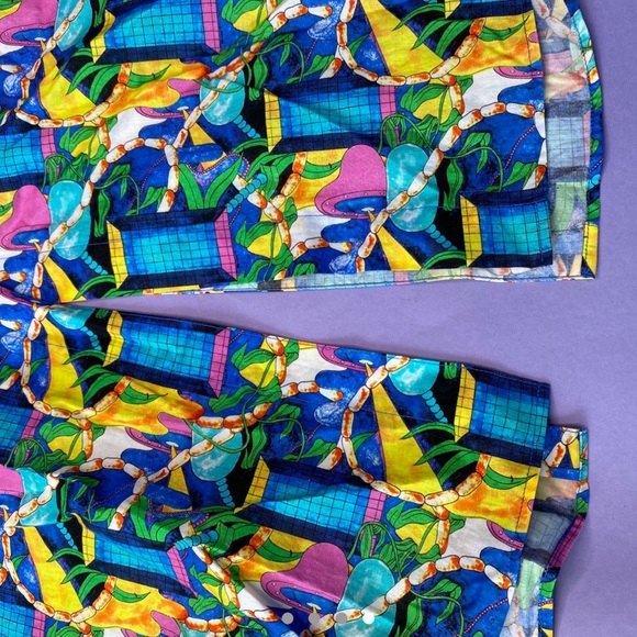 Creatures of the Wind psychedelic button down blouse - Picture 4 of 4